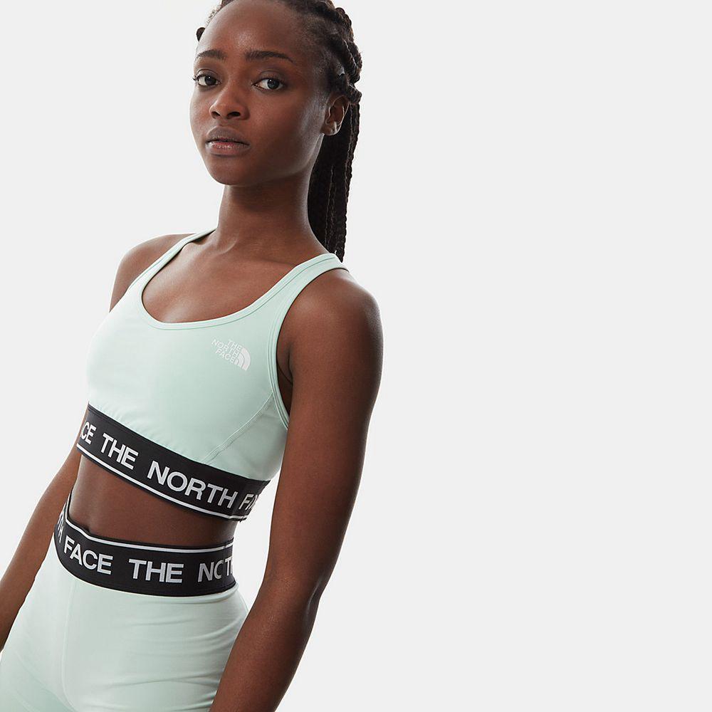 The North Face Tech Γυναικεια Αθλητικό Σουτιέν - Τυρκουάζ (JRMZ42158)